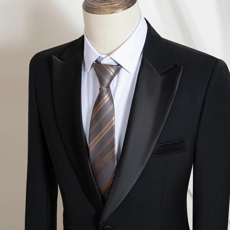 Costume homme 2 pièces noir slim fit