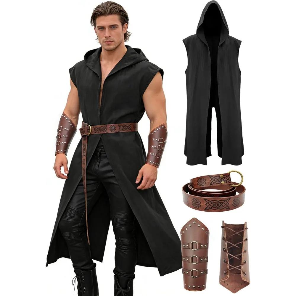 Ensemble de costumes Renaissance pour hommes Verceco – Costume médiéval/Renaissance
