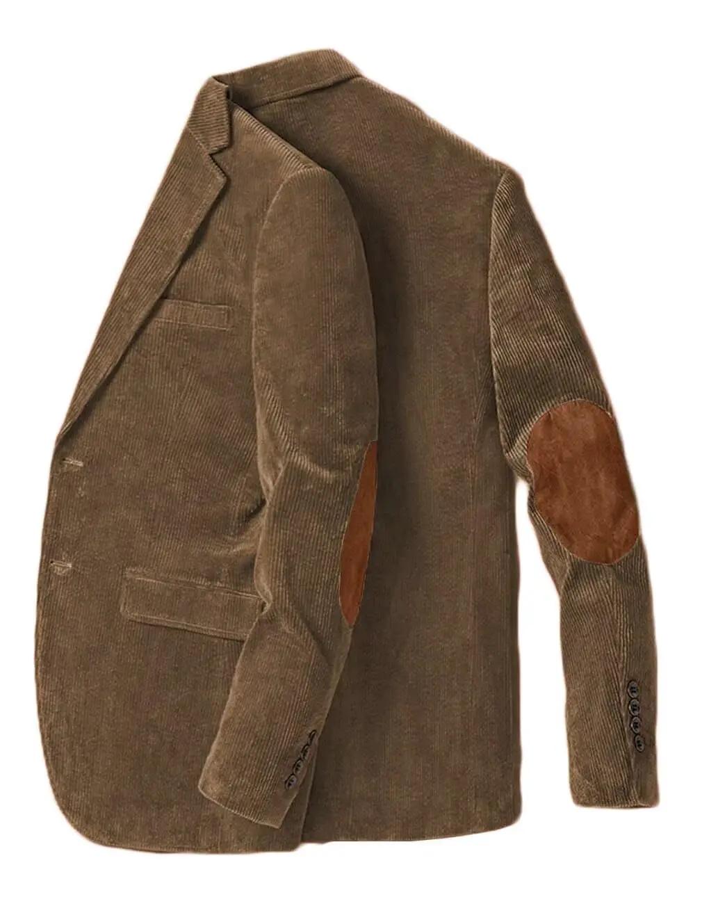 Blazer en velours côtelé pour hommes