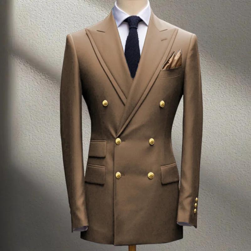 Veste de costume bleue pour homme