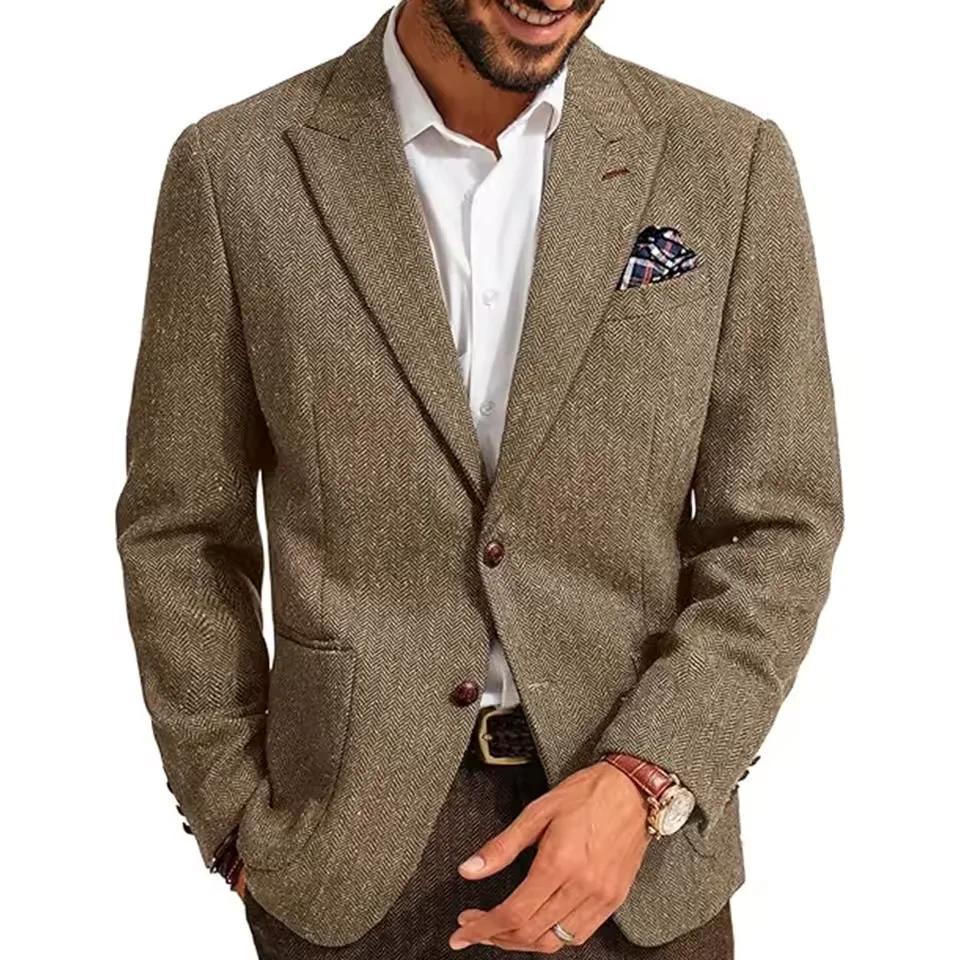 Costume Blazer à chevrons pour hommes