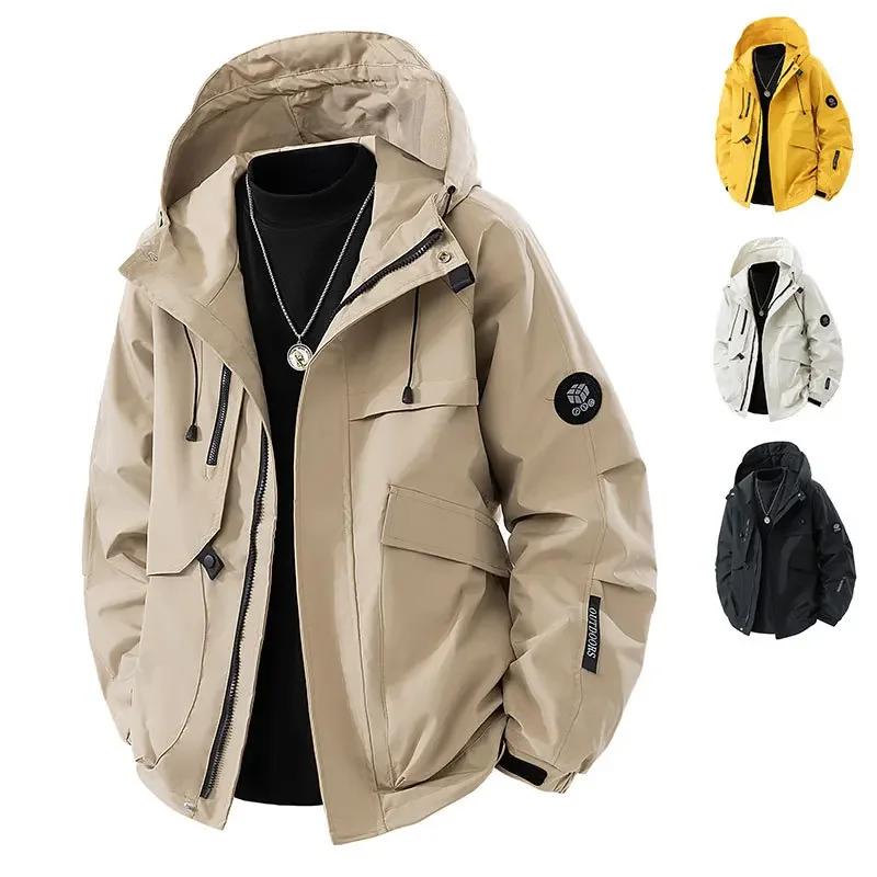 Nouvelle veste imperméable coupe-vent pour homme 2025