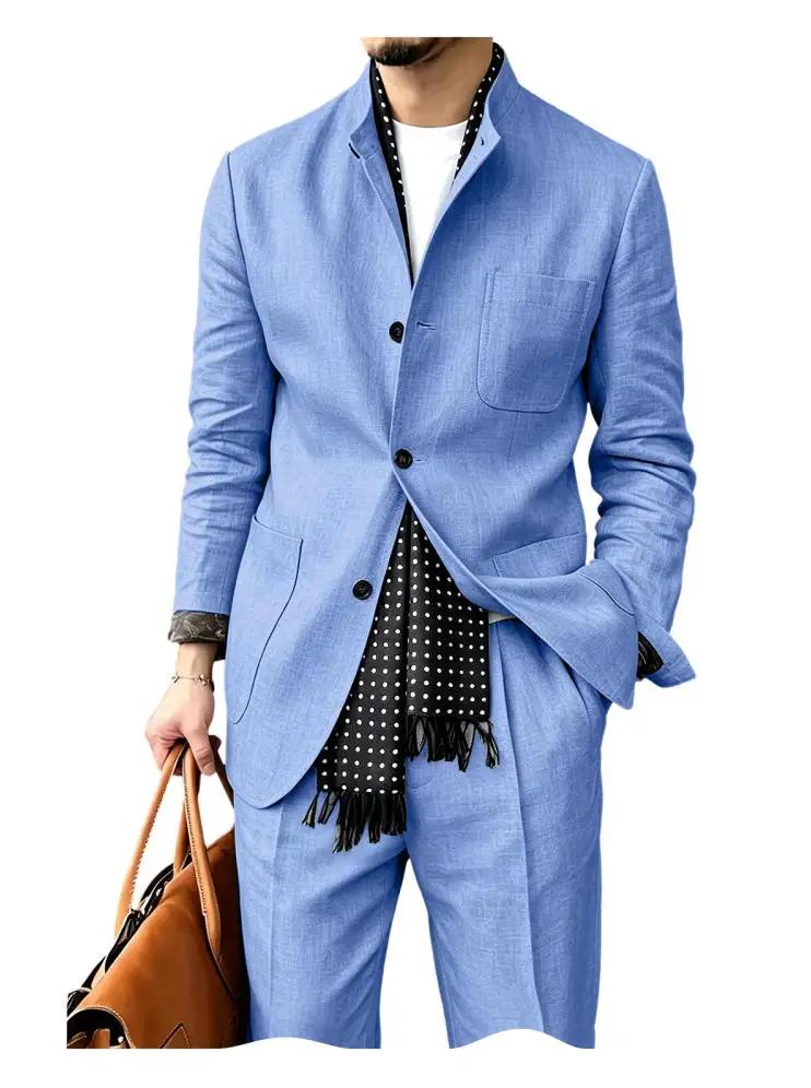Costume en lin pour homme