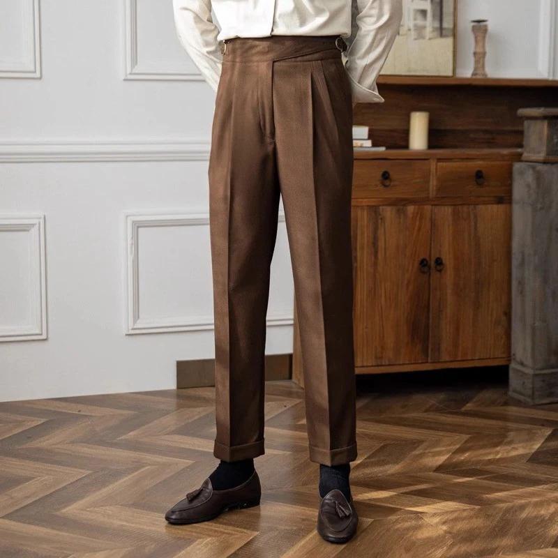 Naples Slim-Fit fur s Pants pour hommes