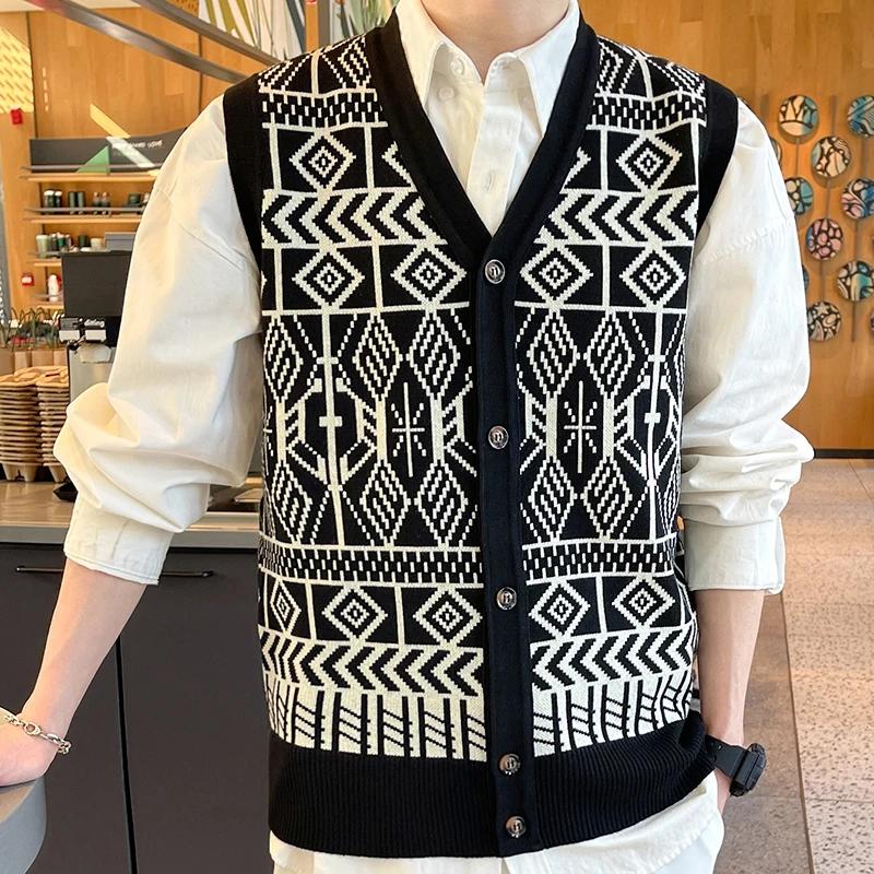 Gilet tricoté pour hommes