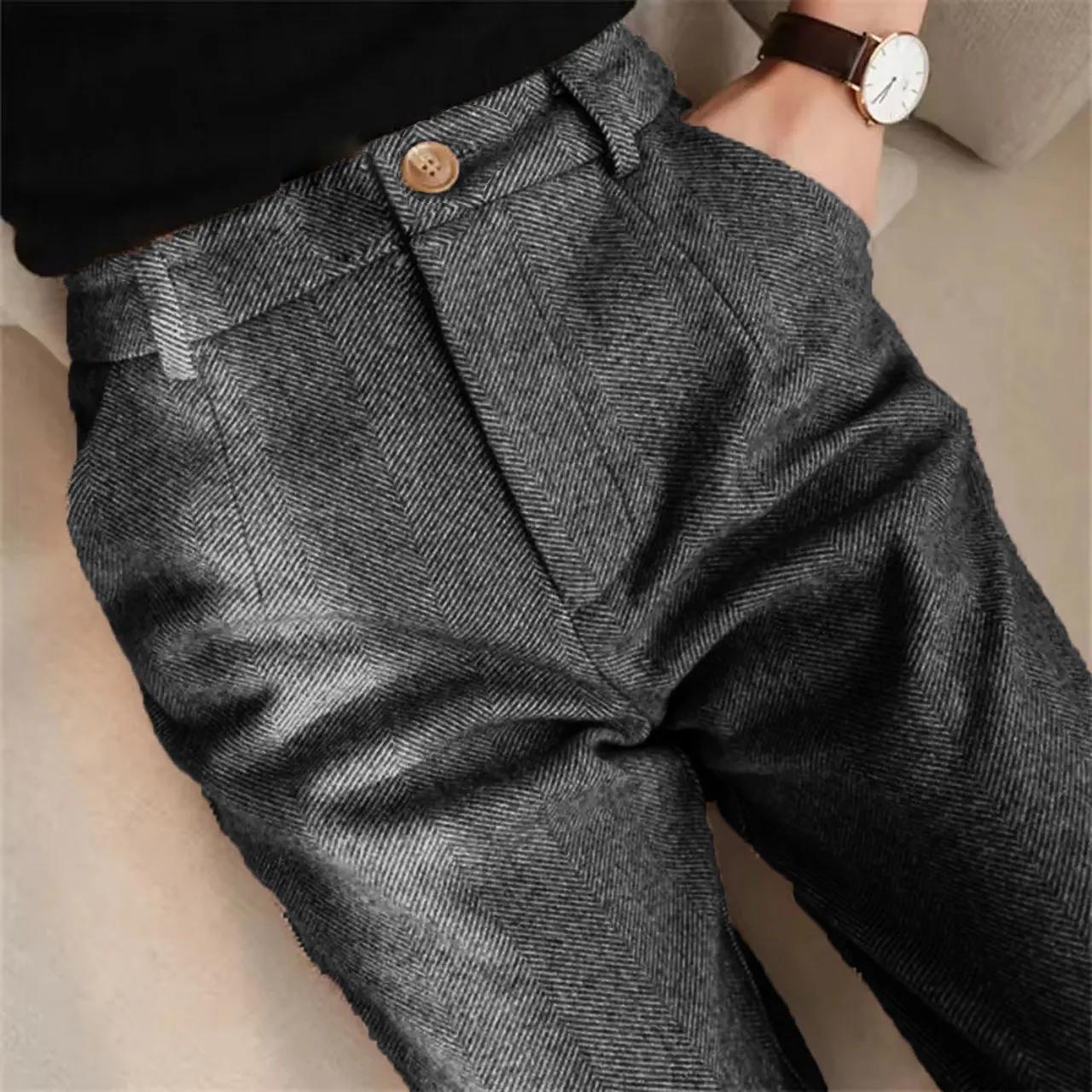 Pantalon de costume Vintage italien pour hommes