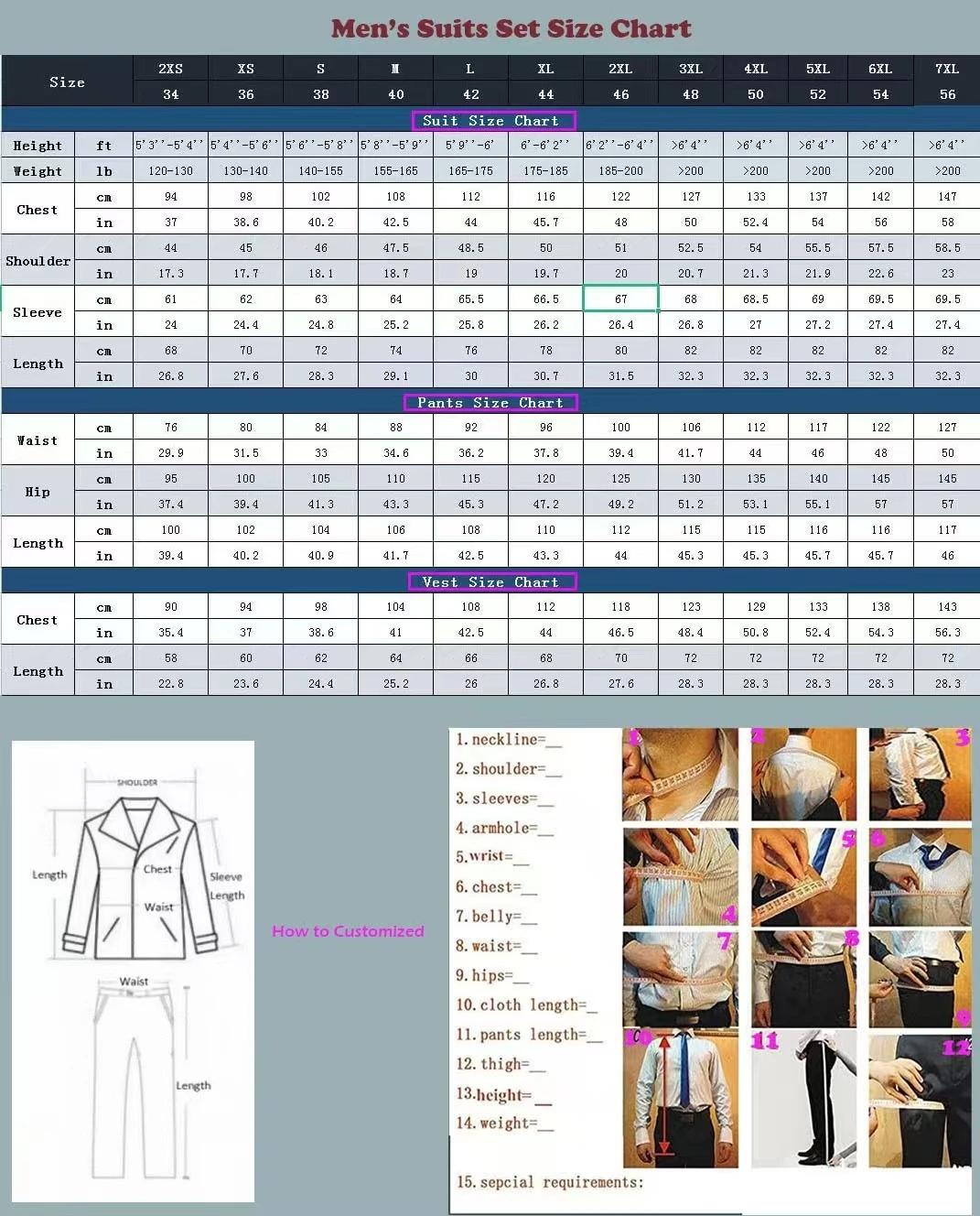 Costume Trois Pièces Décontracté pour Homme