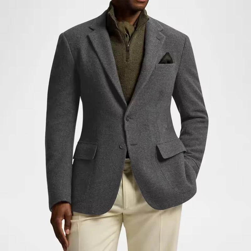 Blazer en tweed pour homme