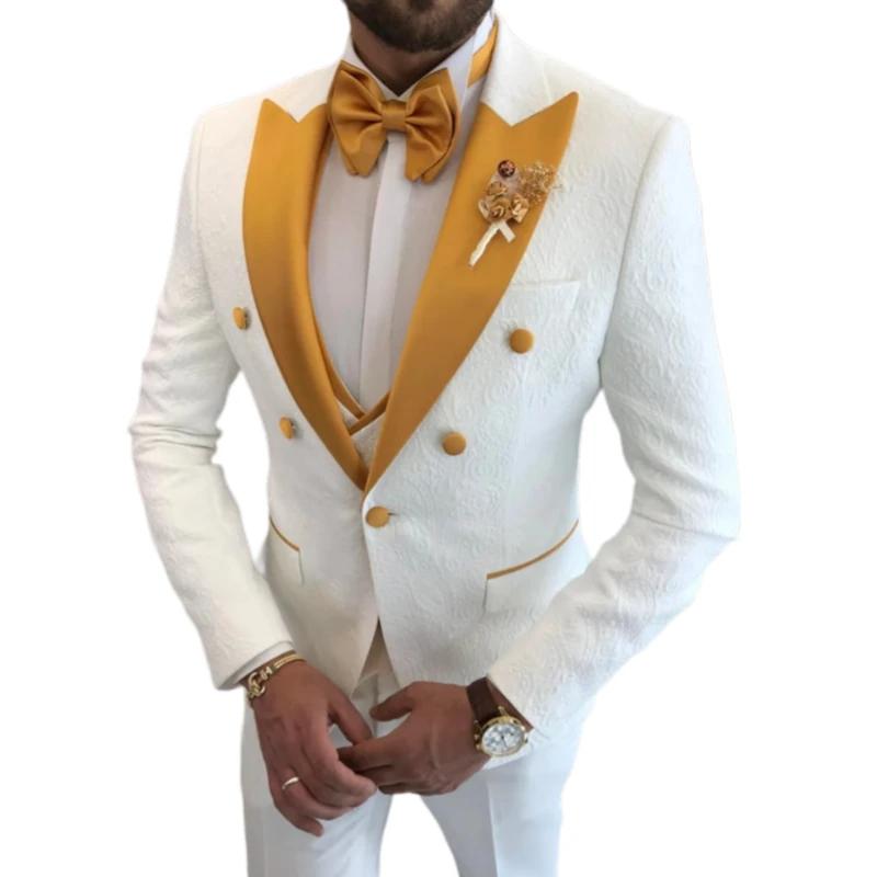 Costumes de mariage floraux pour hommes