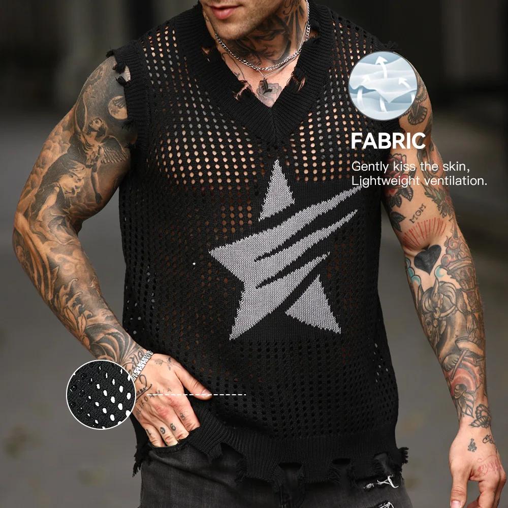Gilet tricoté pour hommes
