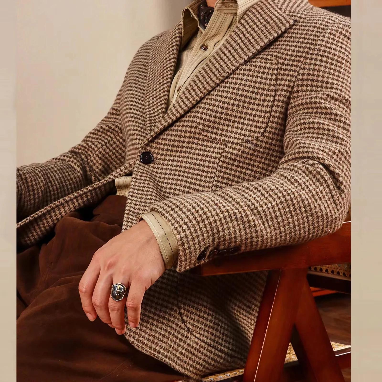Veste de costume rétro pour hommes