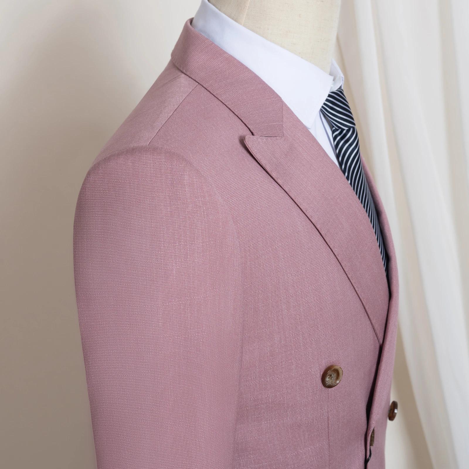 Nouveau costume rose pour homme 2026