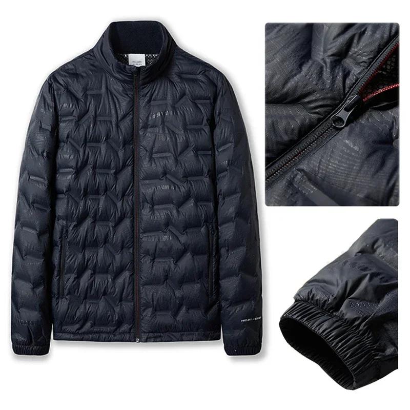 Doudoune d'hiver pour hommes – 80% duvet de canard blanc