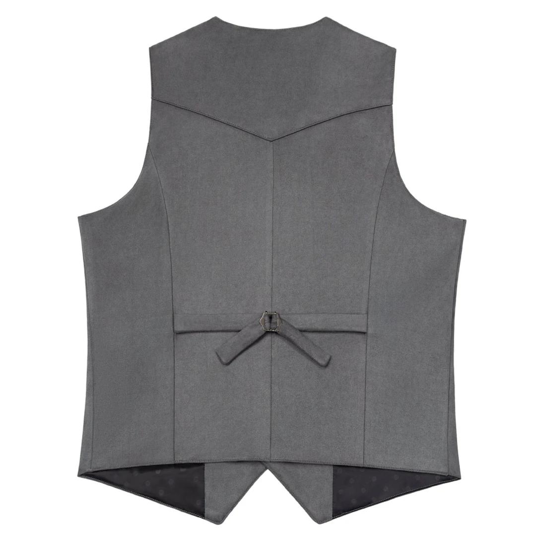 Hommes gilet or daim cuir Gentleman affaires