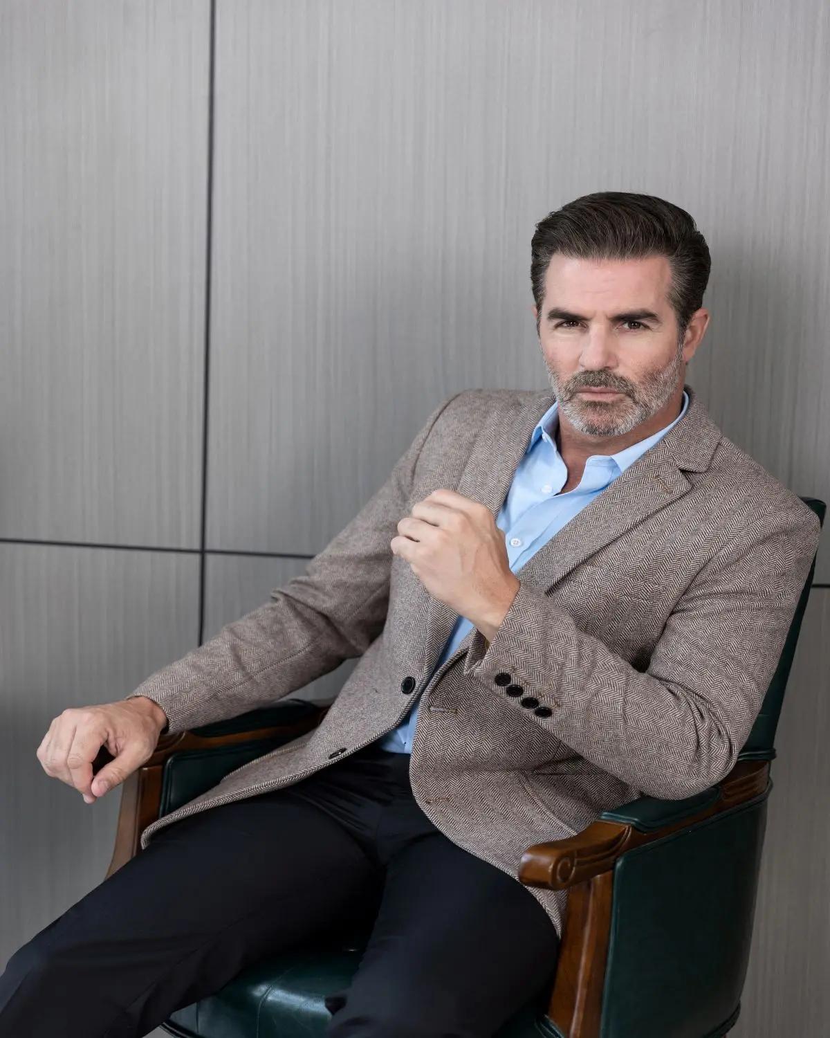 Costume pour hommes, Blazer marron