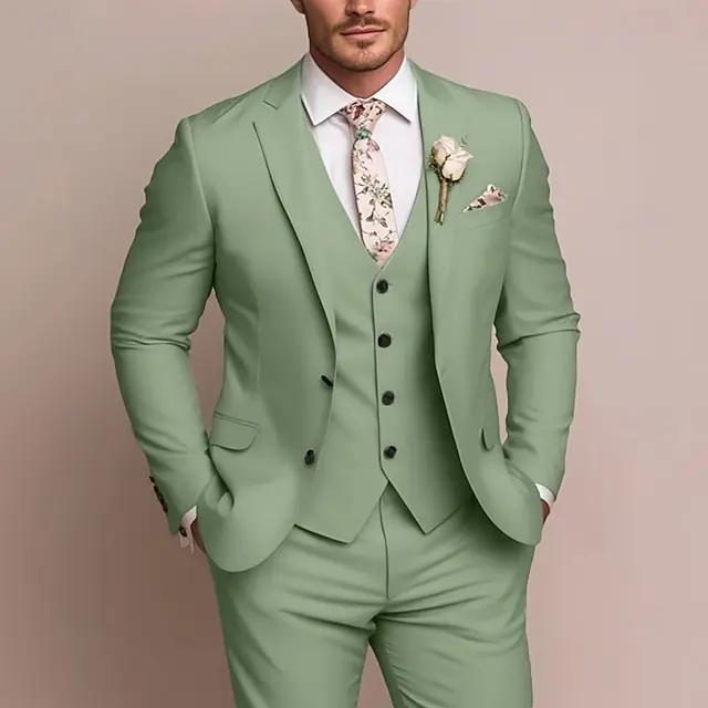 Costume de mariage 3 pièces pour homme