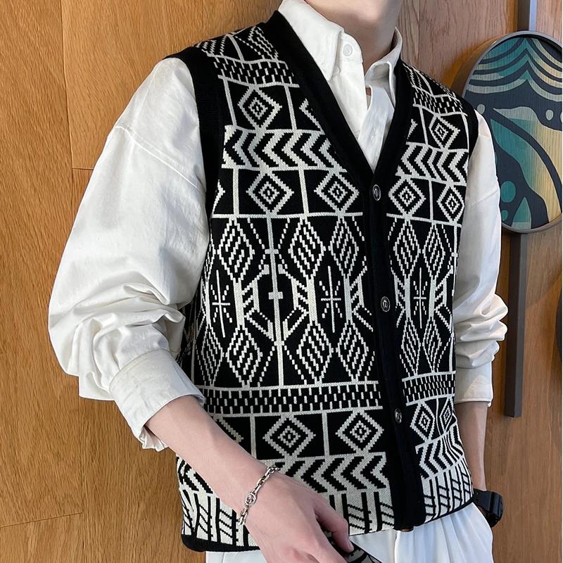 Gilet tricoté pour hommes