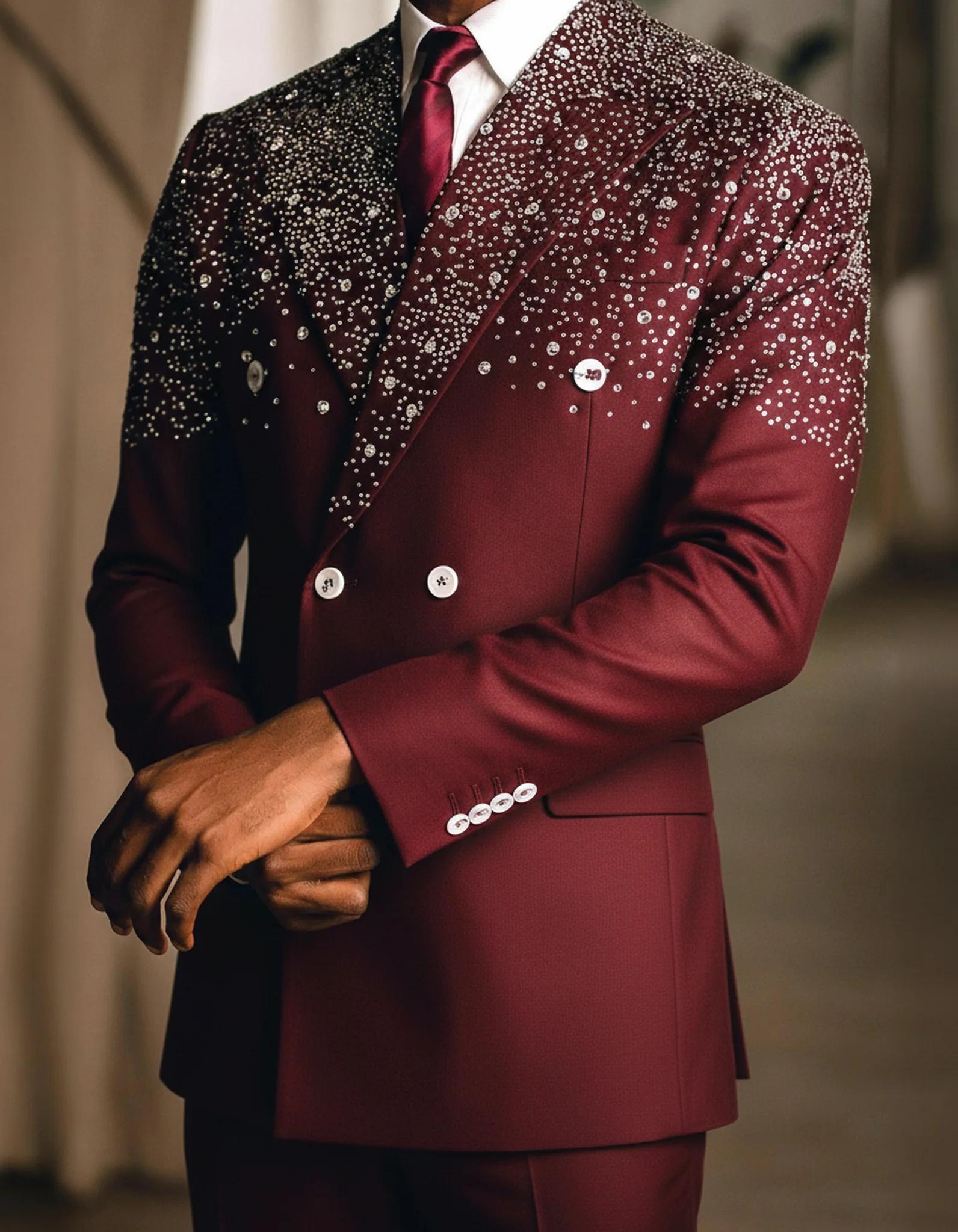 Costumes de mariage modernes pour marié