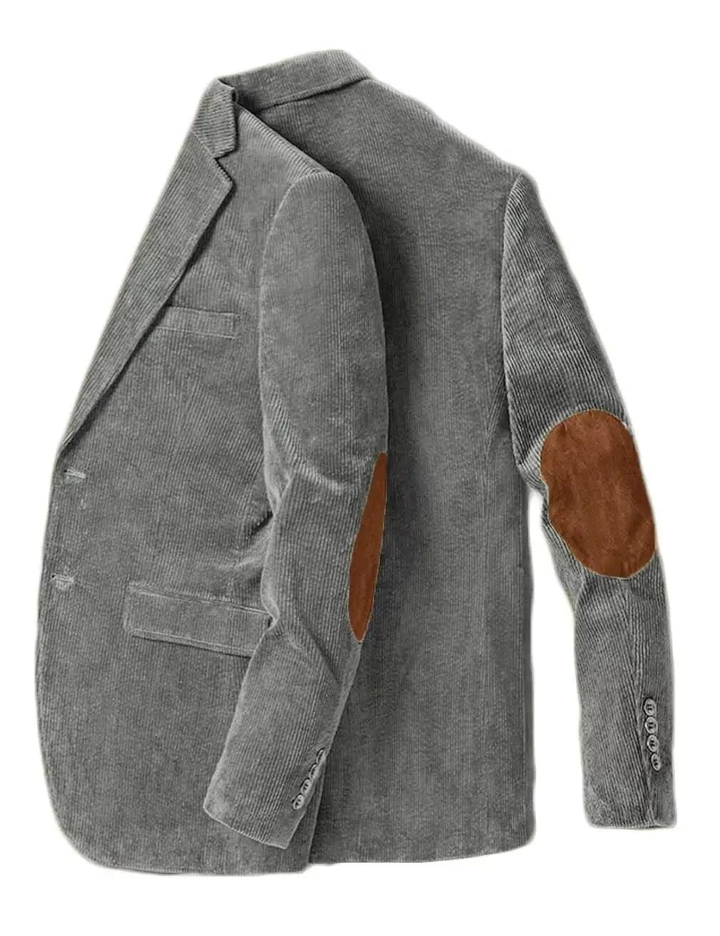 Veste pour homme en velours côtelé de haute qualité