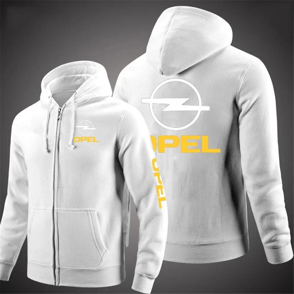 Opel – veste à manches longues de couleur unie pour hommes