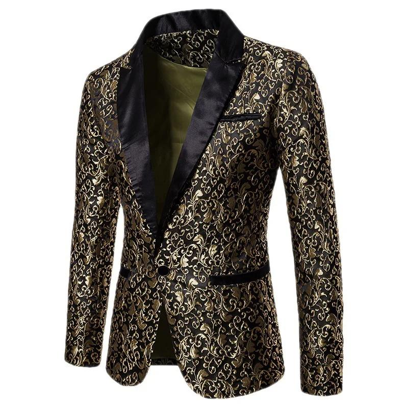 Blazer Homme – Veste de Costume à Col Rabattu