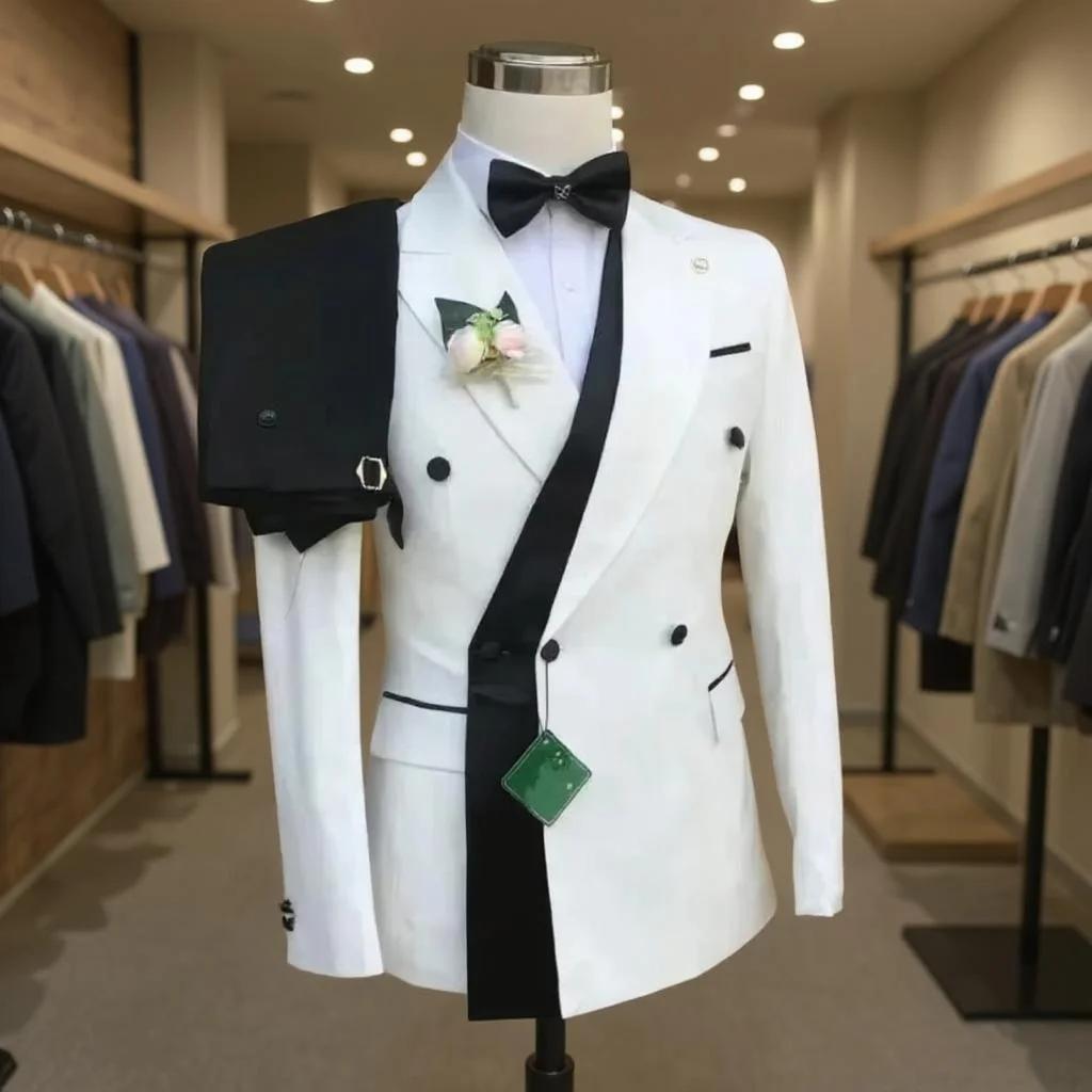 Costumes formels à Double boutonnage pour hommes