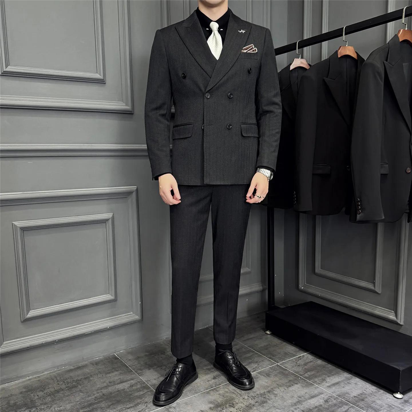 Costume de mariage haut de gamme pour hommes d'affaires