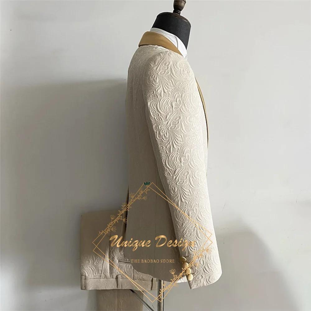 Costume Champagne pour hommes