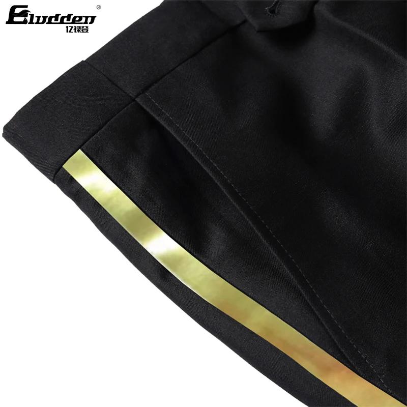 Pantalon de costume noir pour hommes