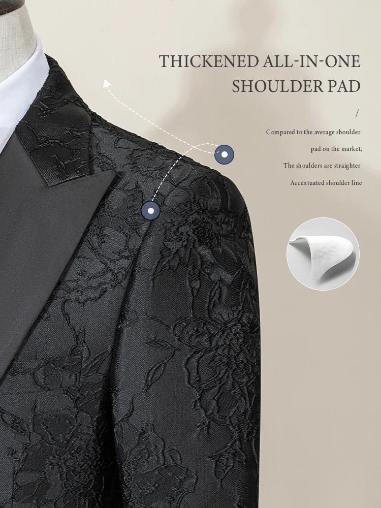 Costume de marié ST Cassy Groom noir