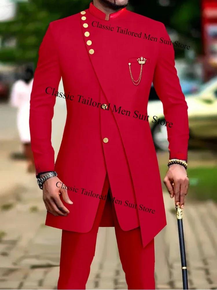 Costumes de luxe blancs pour hommes