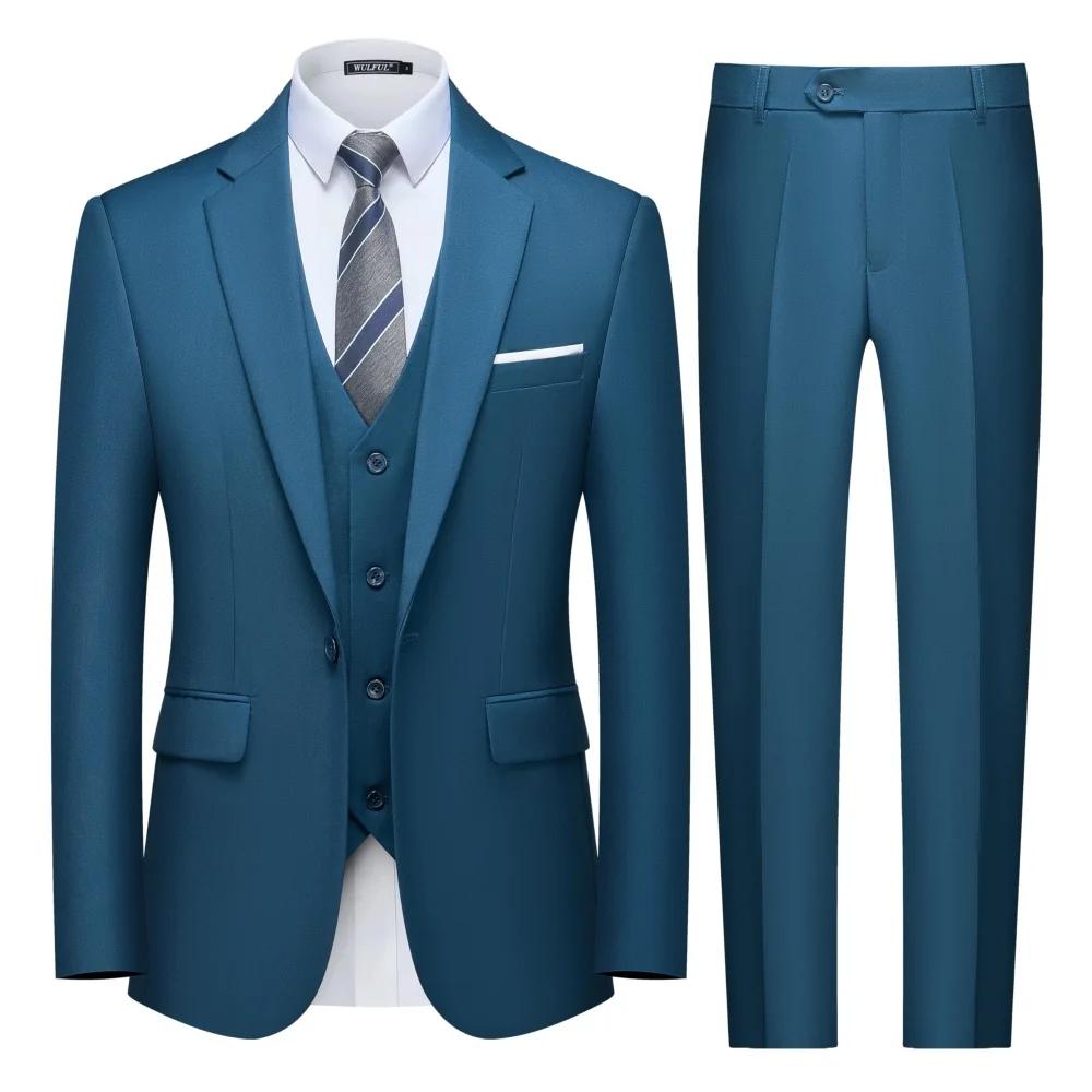 Ensemble de costume formel pour homme 3 pièces