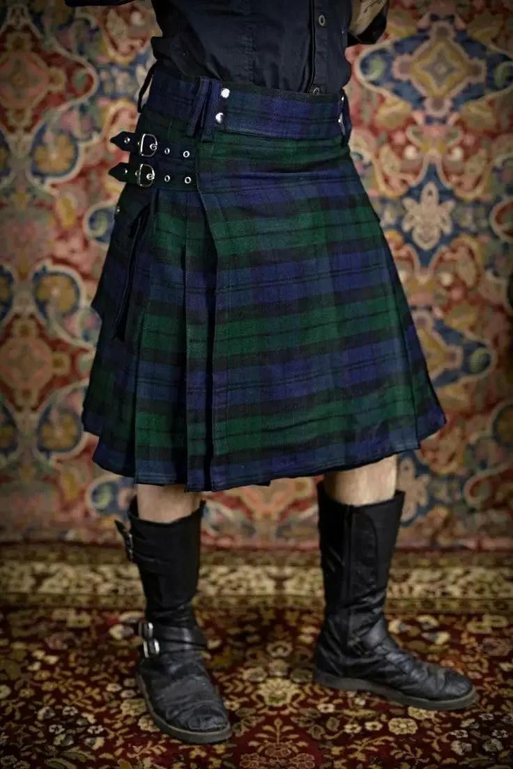 Kilts utilitaires tartan pour hommes Kilt
