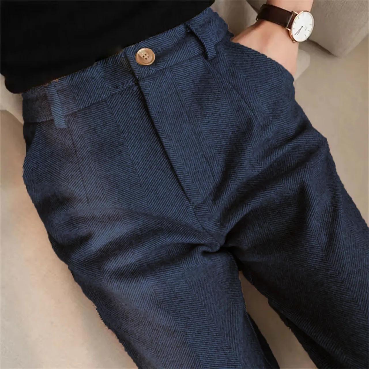 Pantalon de costume Vintage italien pour hommes