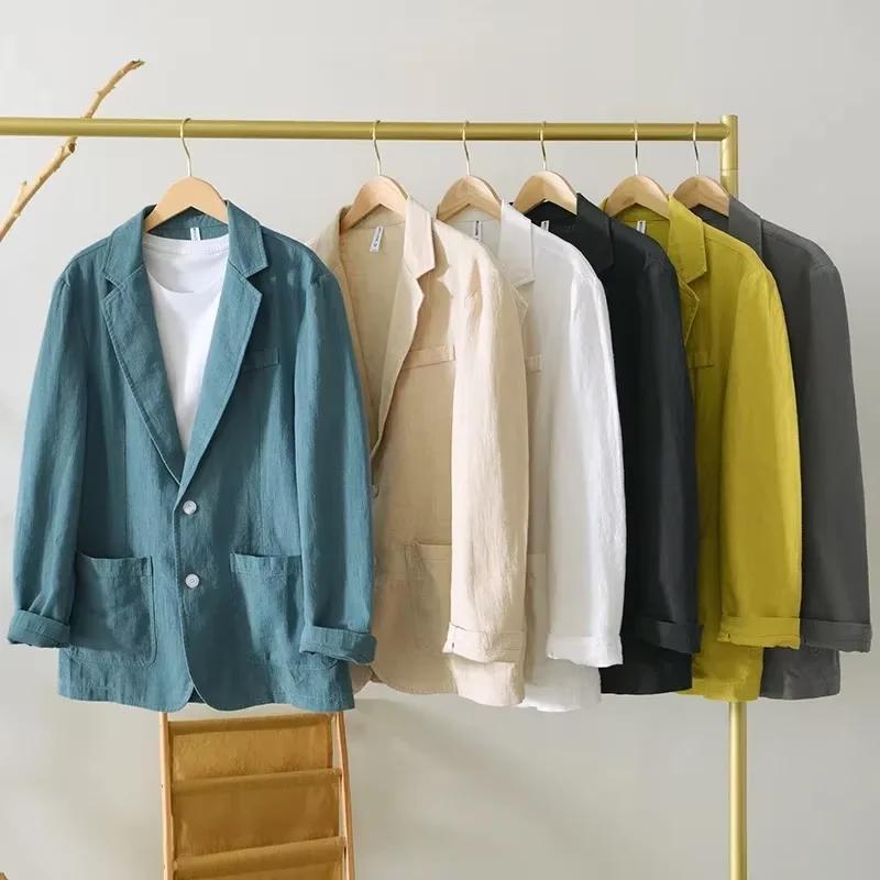 Blazer 100% coton respirant pour hommes