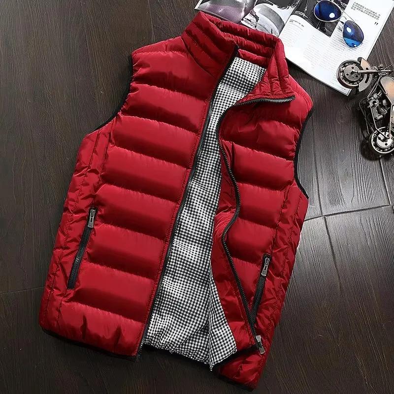 Gilet chaud brodé de haute qualité pour homme