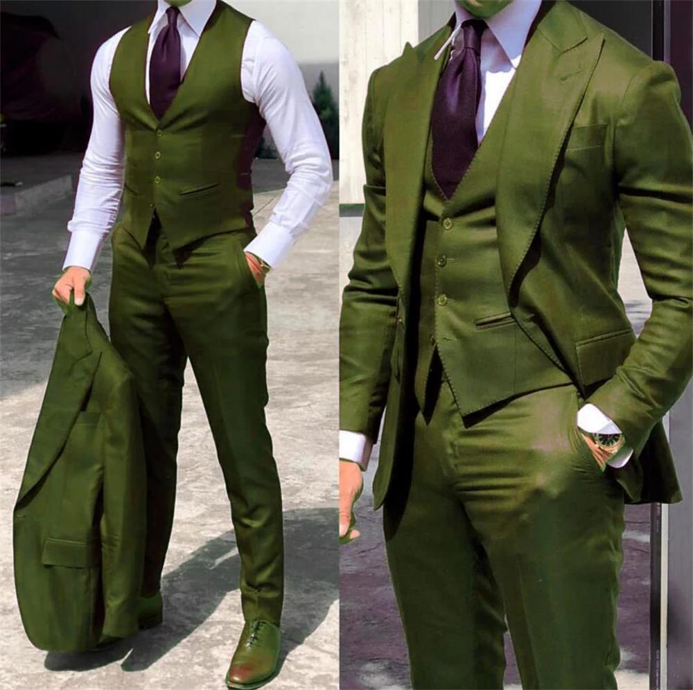 Costumes d'affaires formels de couleur unie