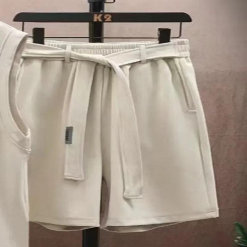 Costume sans manches gaufré pour hommes