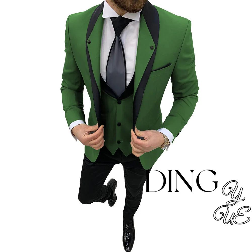 Costume de mariage 3 pièces pour hommes