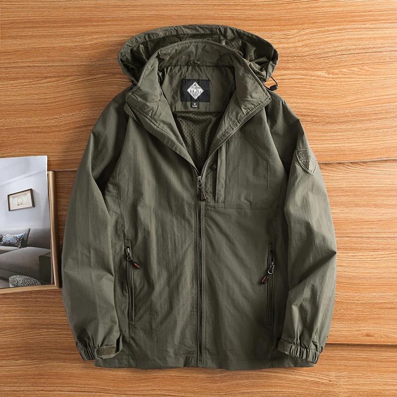 Automne hommes randonnée vestes imperméables