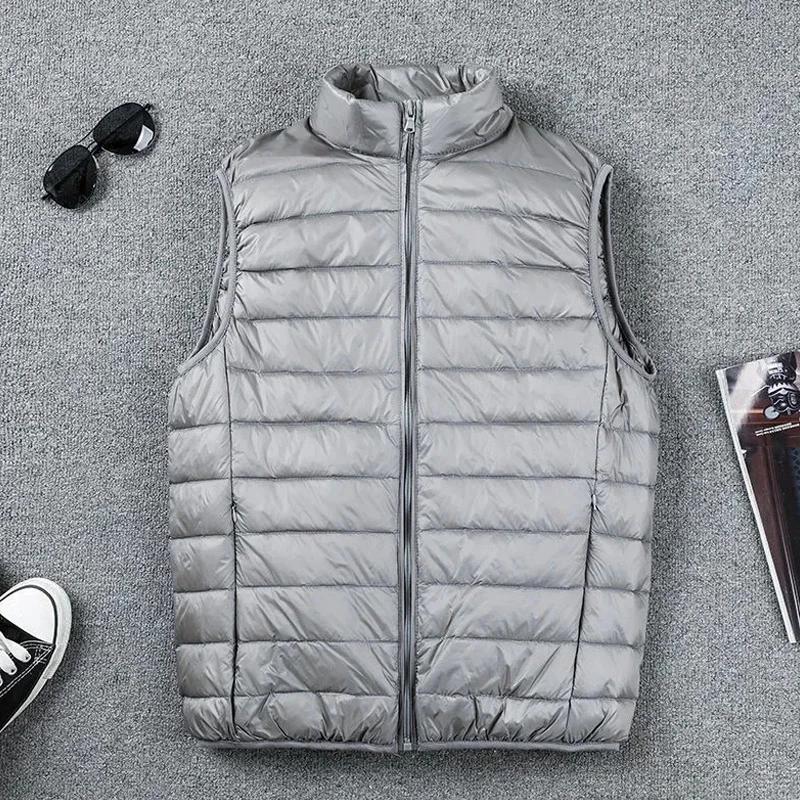 Gilet d'hiver en duvet de canard pour hommes