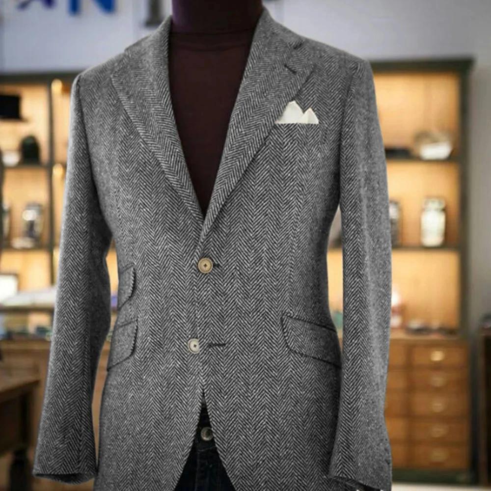 Veste de costume décontractée pour hommes