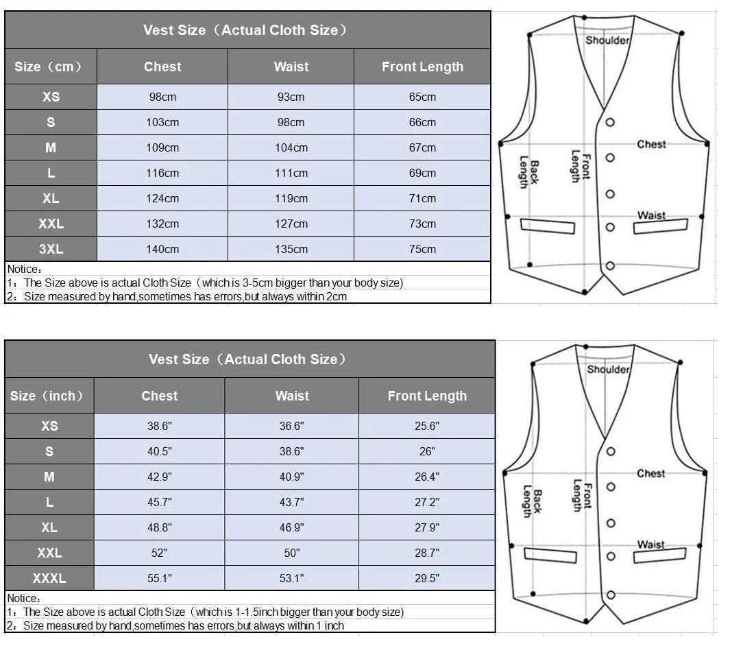 Gilet de costume pour hommes