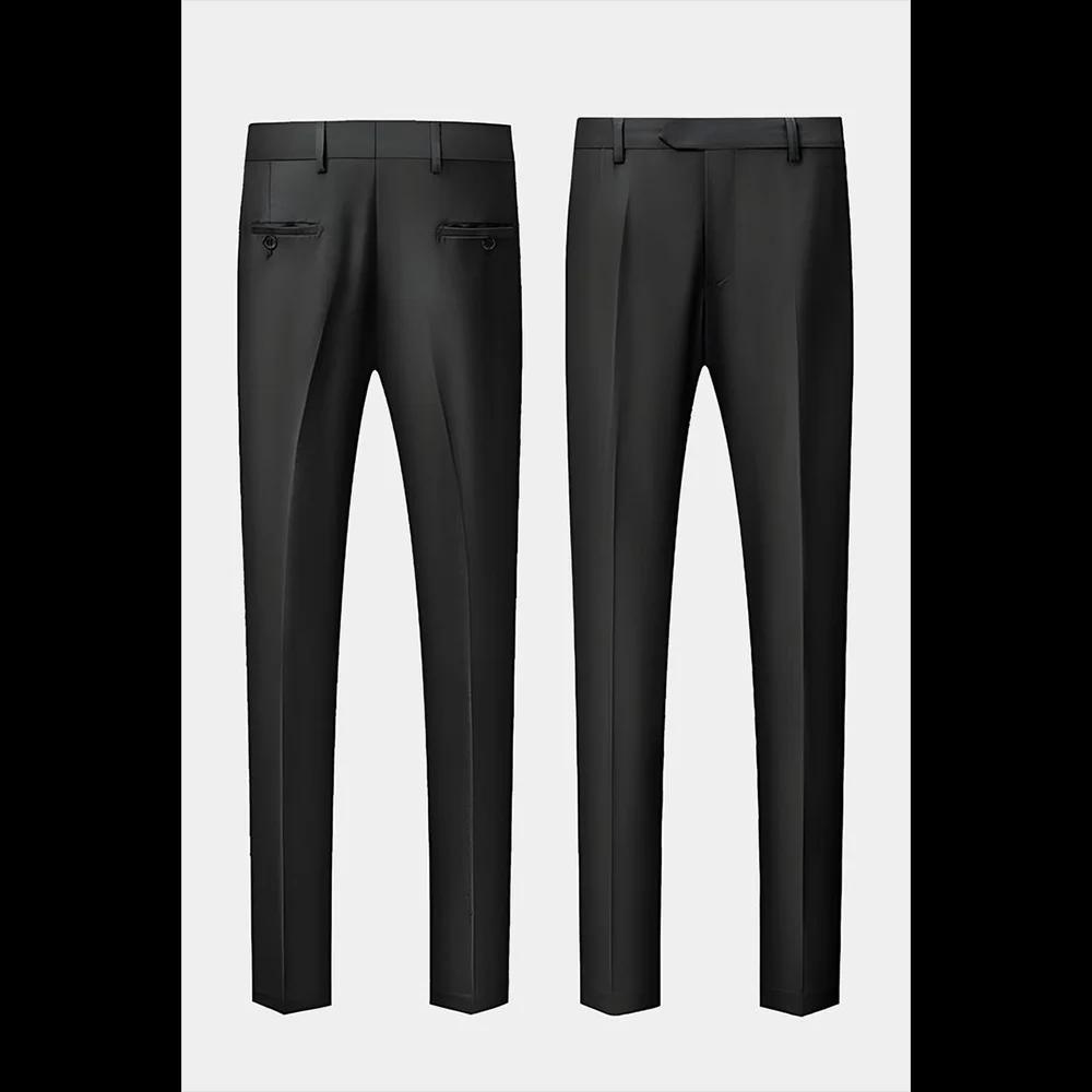 Costume 2 pièces noir pour hommes