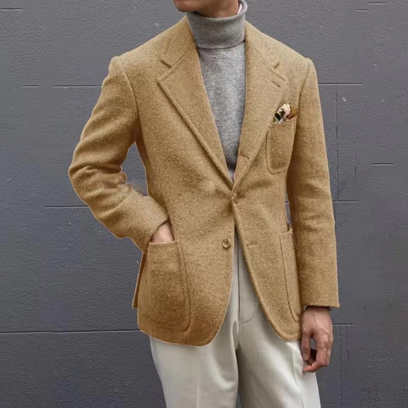 Blazer en tweed pour homme