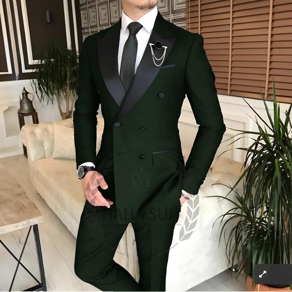 Costume pour hommes sur mesure 2 pièces vêtements mode