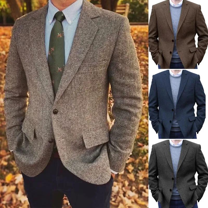 Costume marron pour hommes