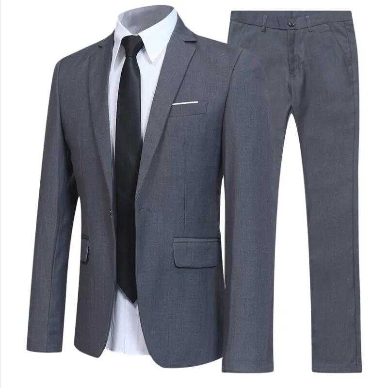 Costumes et pantalons noirs élégants pour hommes