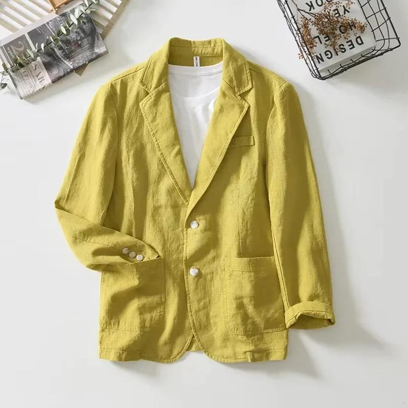 Blazer 100% coton respirant pour hommes