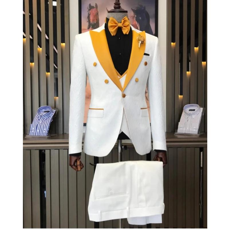 Costumes de mariage floraux pour hommes